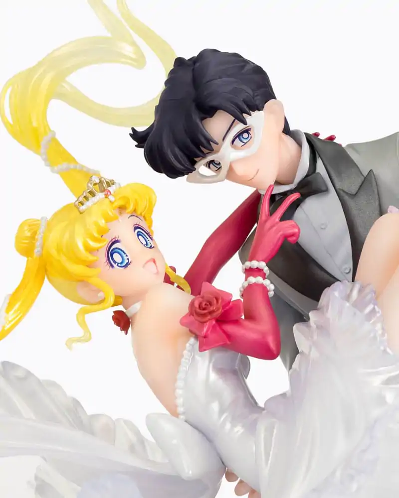 Sailor Moon FiguartsZERO Chouette Statuetka PVC Usagi & Tuxedo Mask Moonlight Glow Edition 24 cm zdjęcie produktu