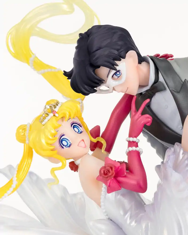 Sailor Moon FiguartsZERO Chouette Statuetka PVC Usagi & Tuxedo Mask Moonlight Glow Edition 24 cm zdjęcie produktu