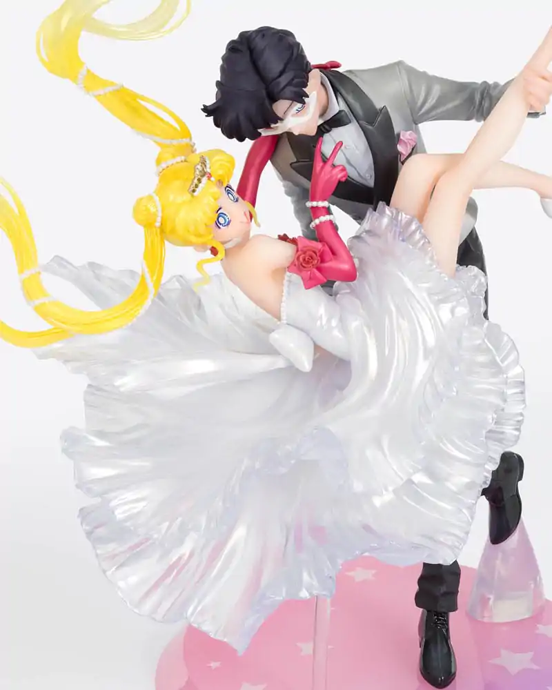 Sailor Moon FiguartsZERO Chouette Statuetka PVC Usagi & Tuxedo Mask Moonlight Glow Edition 24 cm zdjęcie produktu