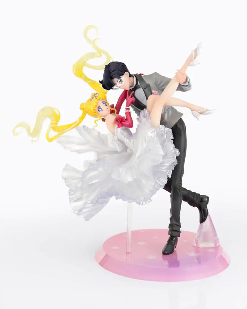 Sailor Moon FiguartsZERO Chouette Statuetka PVC Usagi & Tuxedo Mask Moonlight Glow Edition 24 cm zdjęcie produktu