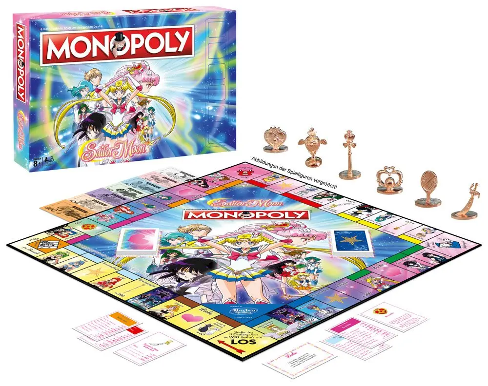 Gra planszowa Sailor Moon Monopoly *Wersja Niemiecka* zdjęcie produktu