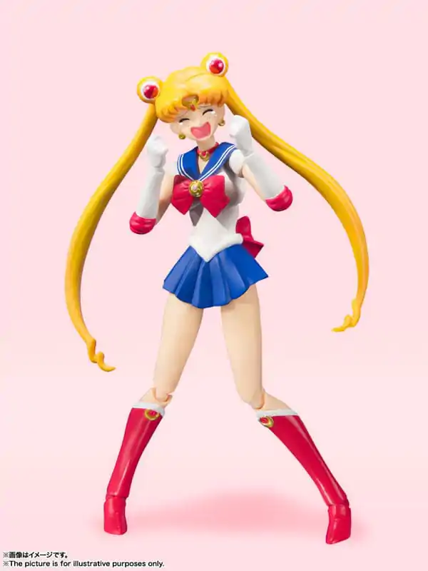 Sailor Moon S.H. Figuarts Figurka Akcji Sailor Moon Animation Color Edition 14 cm zdjęcie produktu