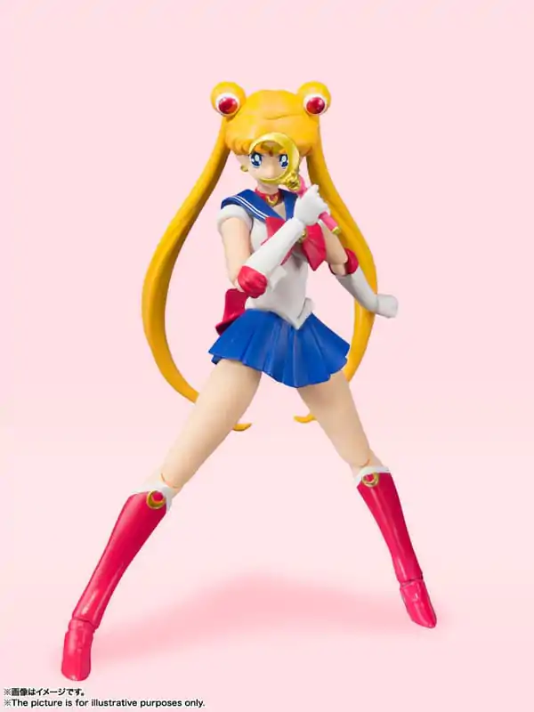 Sailor Moon S.H. Figuarts Figurka Akcji Sailor Moon Animation Color Edition 14 cm zdjęcie produktu