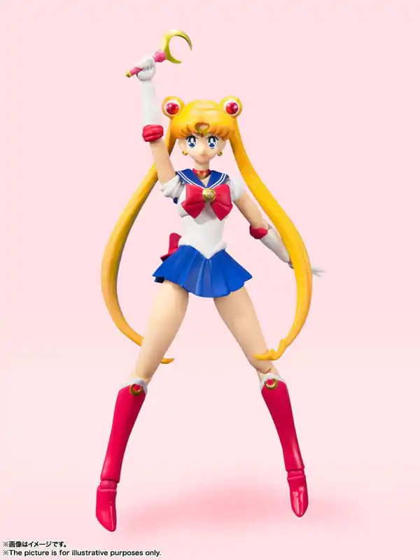 Sailor Moon S.H. Figuarts Figurka Akcji Sailor Moon Animation Color Edition 14 cm zdjęcie produktu