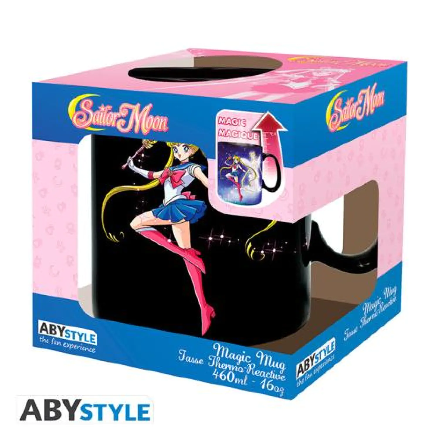 SAILOR MOON - Sailor & Chibi - Kubek zmieniający kolor 460ml zdjęcie produktu