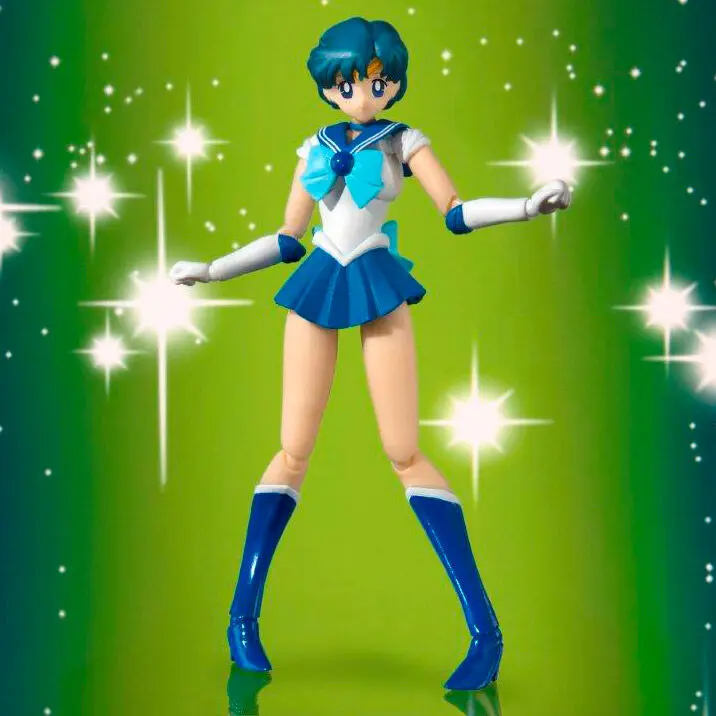 Figurka akcyjna Sailor Moon S.H. Figuarts Sailor Mercury Animation Color Edition 14 cm zdjęcie produktu