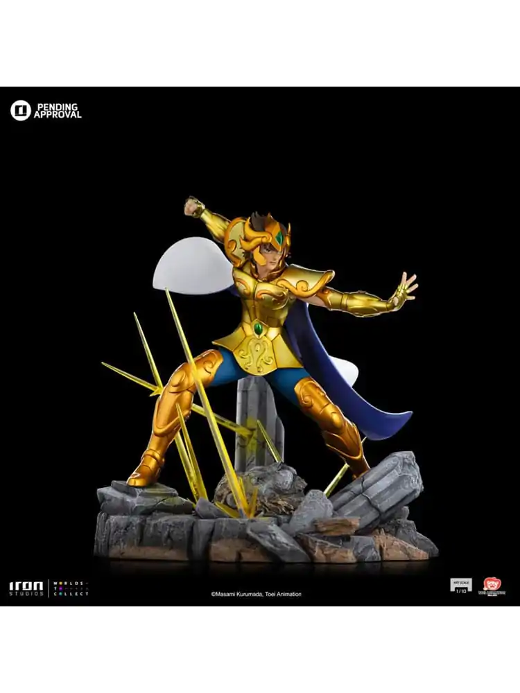 Saint Seiya Art Scale Statue 1/10 Lew Aiolia 24 cm Statua zdjęcie produktu