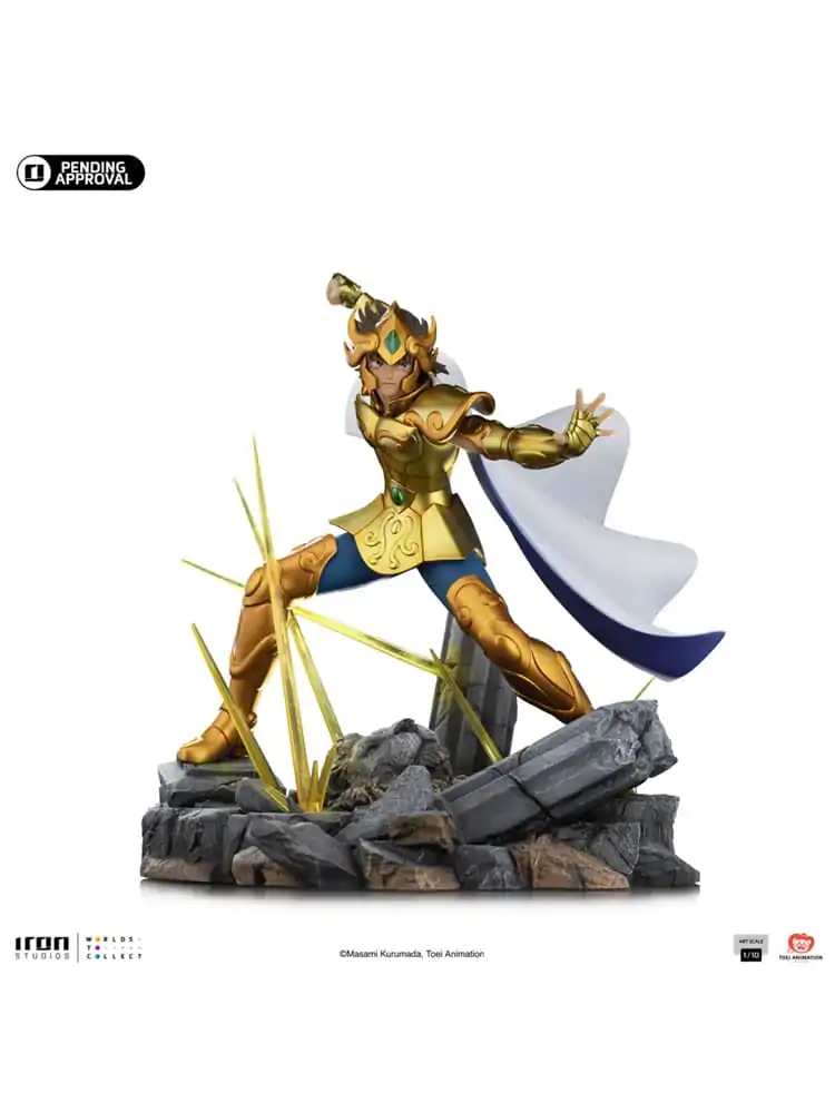 Saint Seiya Art Scale Statue 1/10 Lew Aiolia 24 cm Statua zdjęcie produktu