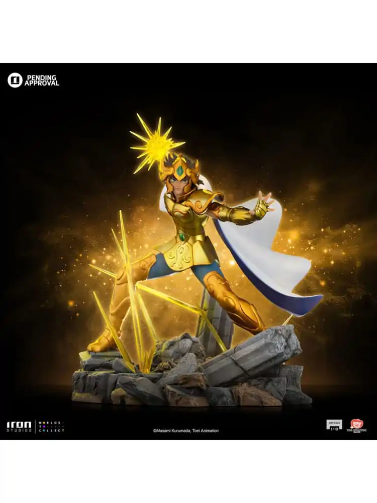 Saint Seiya Art Scale Statue 1/10 Lew Aiolia 24 cm Statua zdjęcie produktu