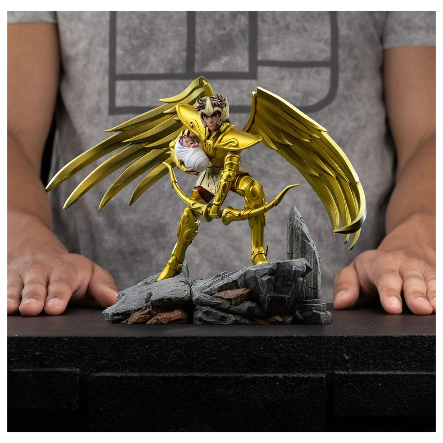 Saint Seiya Art Scale Statua 1/10 Sagittarius Aiolos 21 cm zdjęcie produktu
