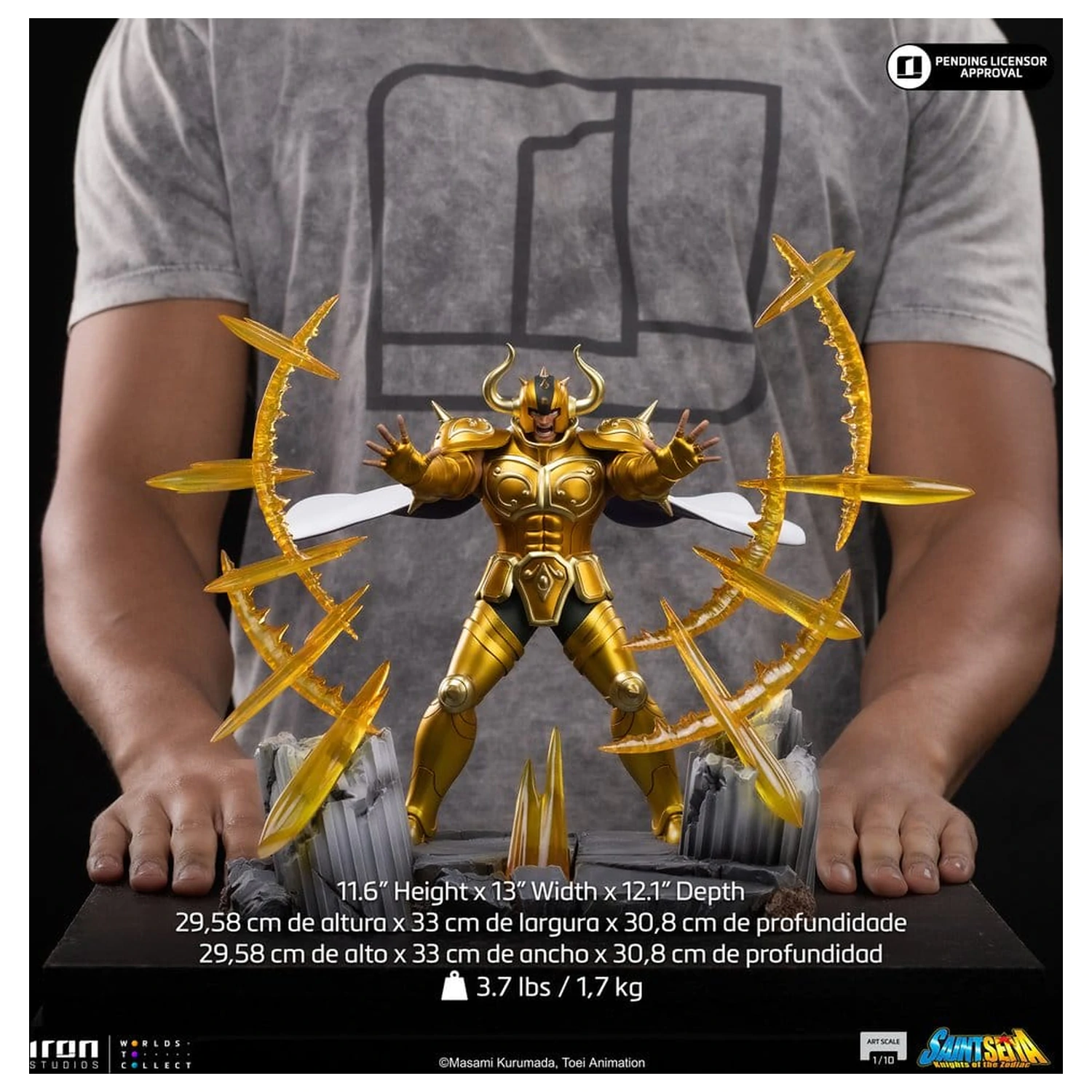 Saint Seiya Art Scale Statua 1/10 Taurus Aldebaran 30 cm zdjęcie produktu