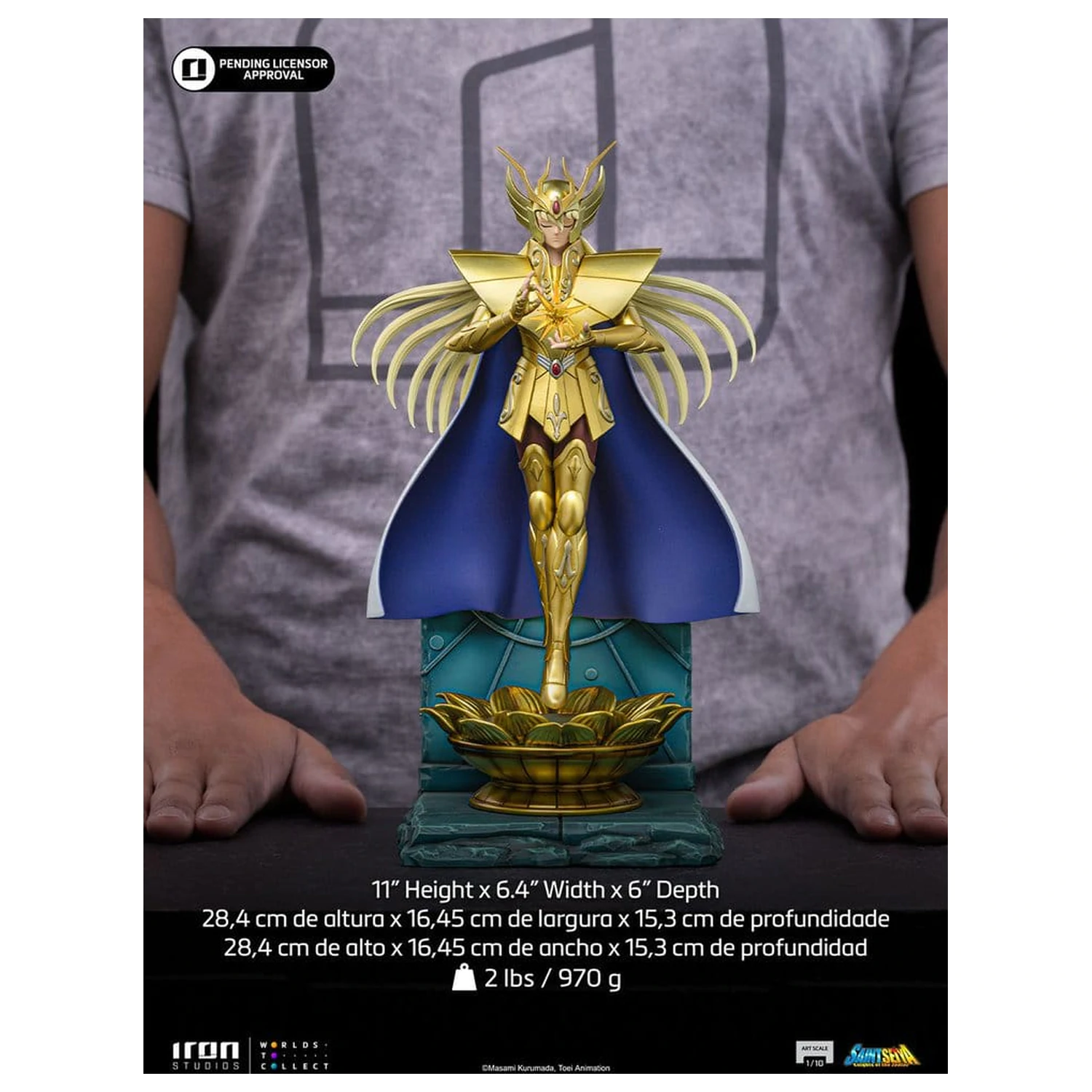 Saint Seiya Art Scale Statua 1/10 Virgo Shaka 28 cm zdjęcie produktu