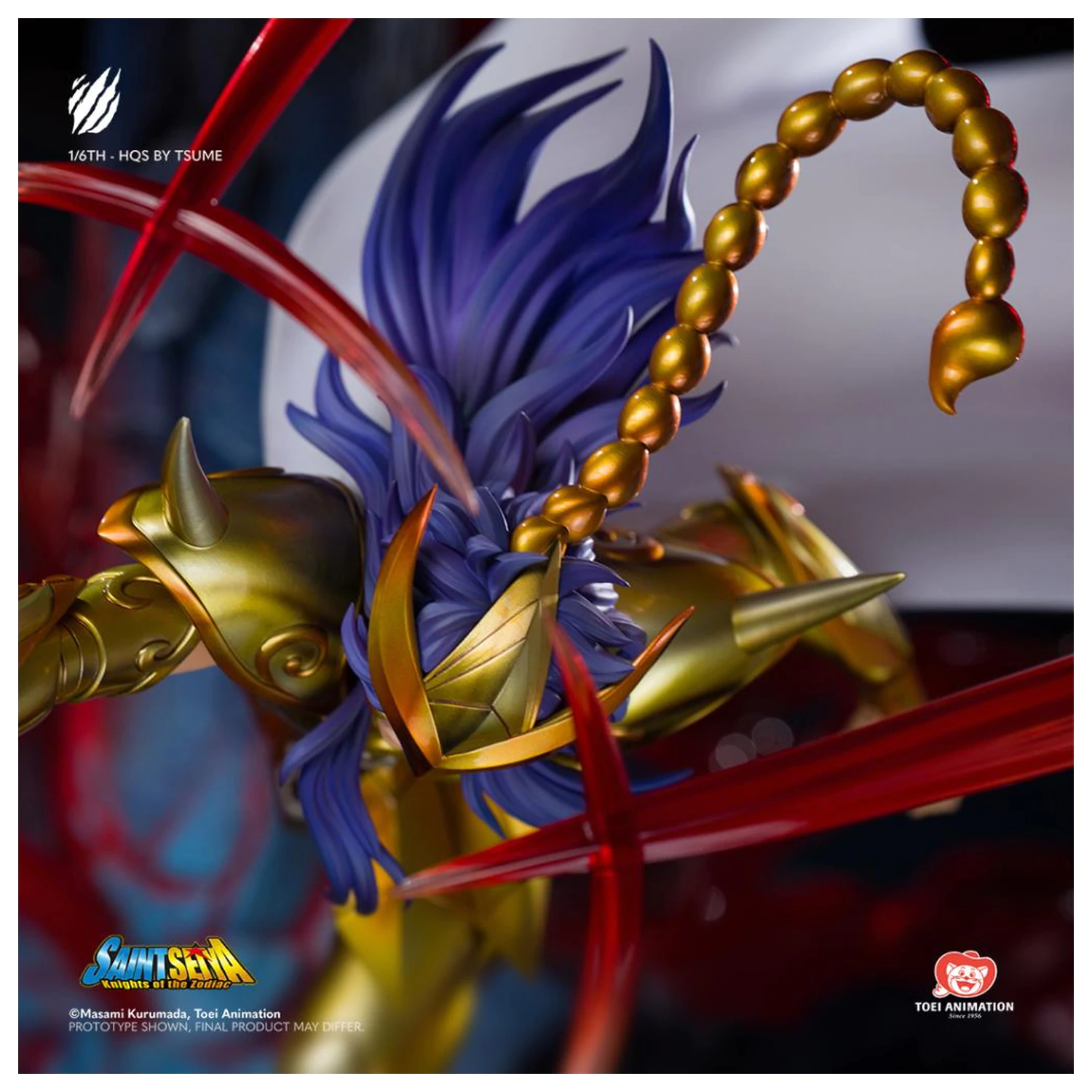 Statua Saint Seiya Scorpio Milo HQS 1/6 marki Tsume 62 cm zdjęcie produktu