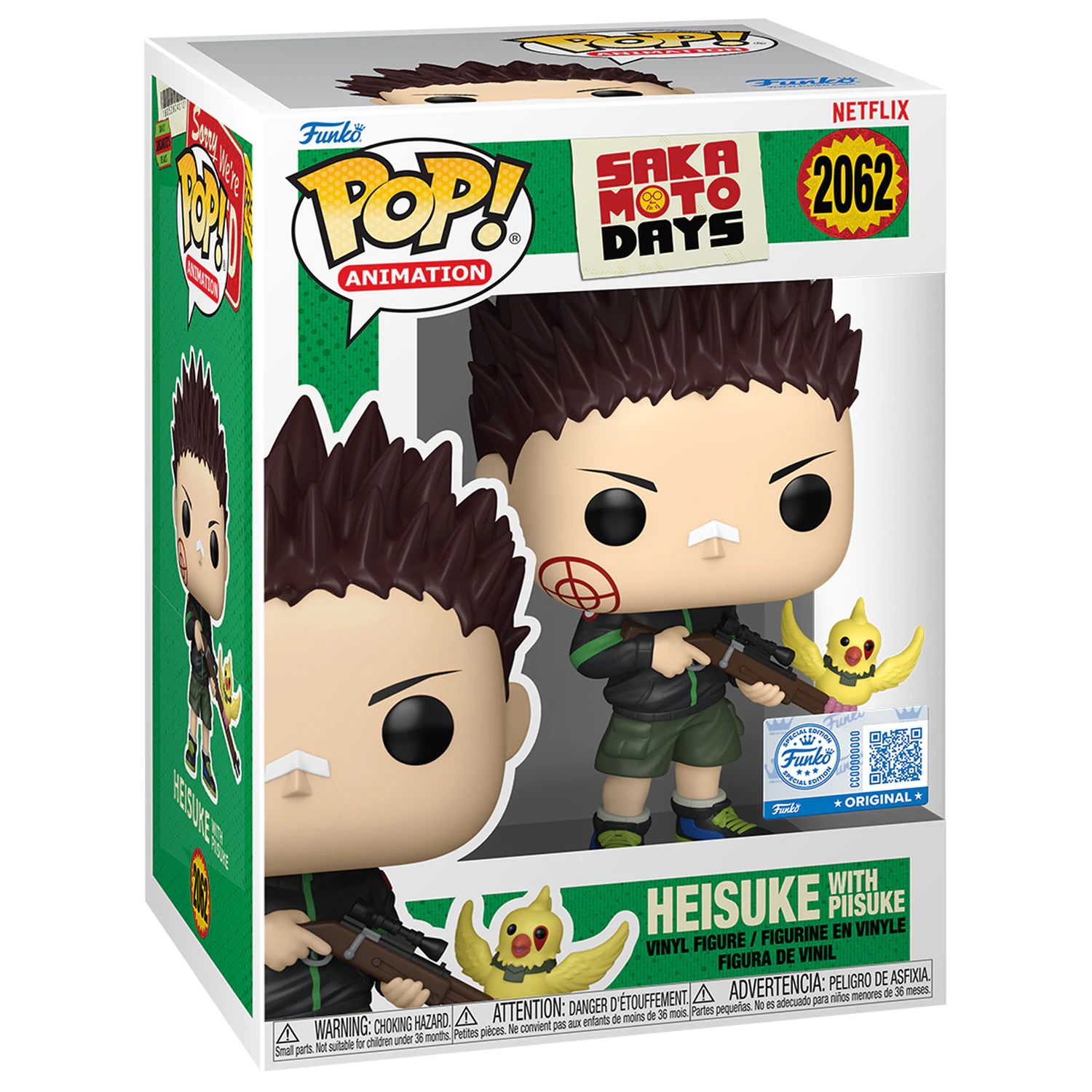 Sakamoto Days Funko POP! Animation Winylowa Figurka Heisuke & Piisuke Exclusive Edition 9 cm zdjęcie produktu