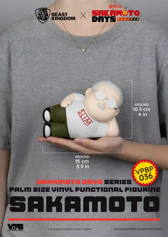 Sakamoto Days Piggy Winylowy Skarbonka Taro Sakamoto 14 cm zdjęcie produktu