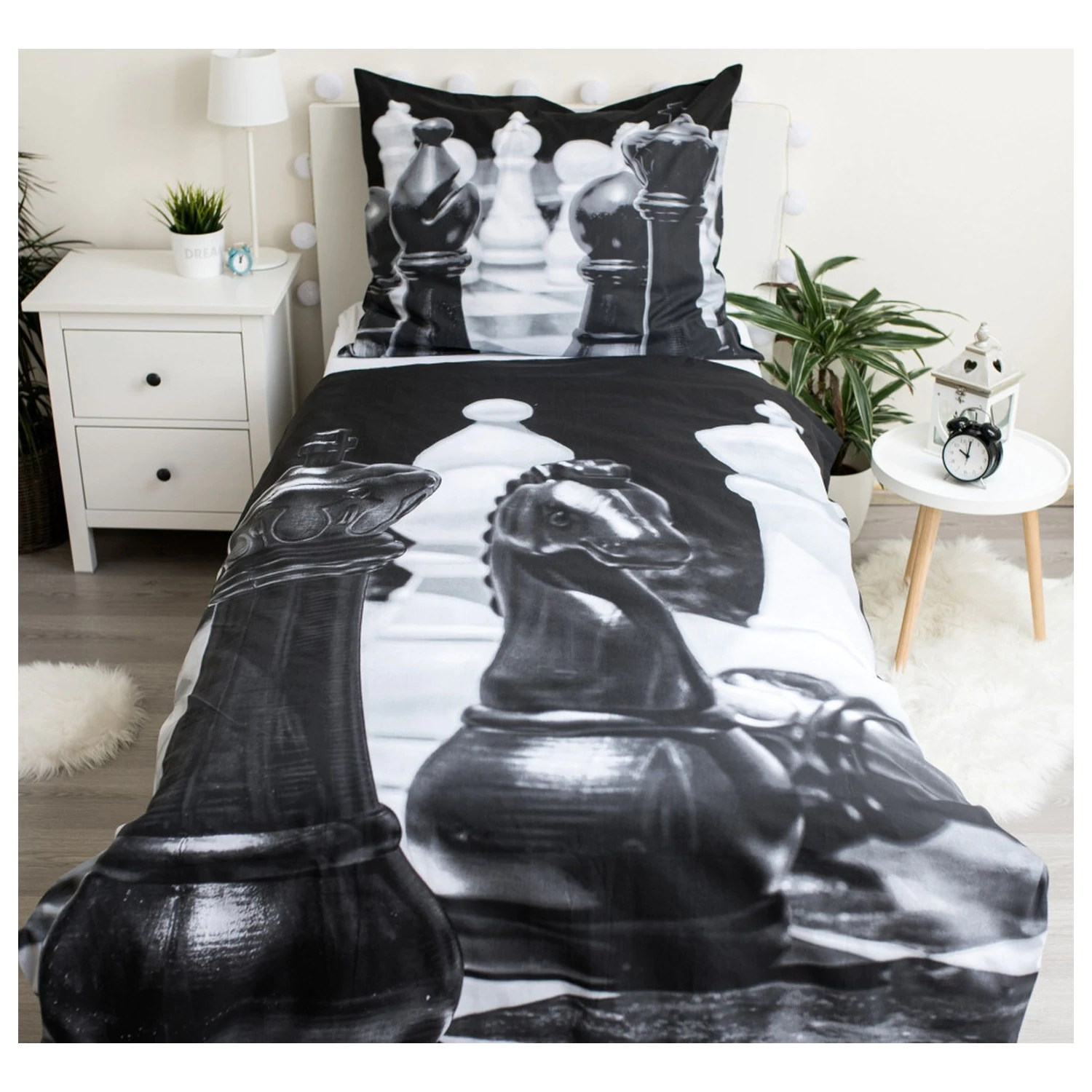 Poszwa na kołdrę Chess Pieces zdjęcie produktu