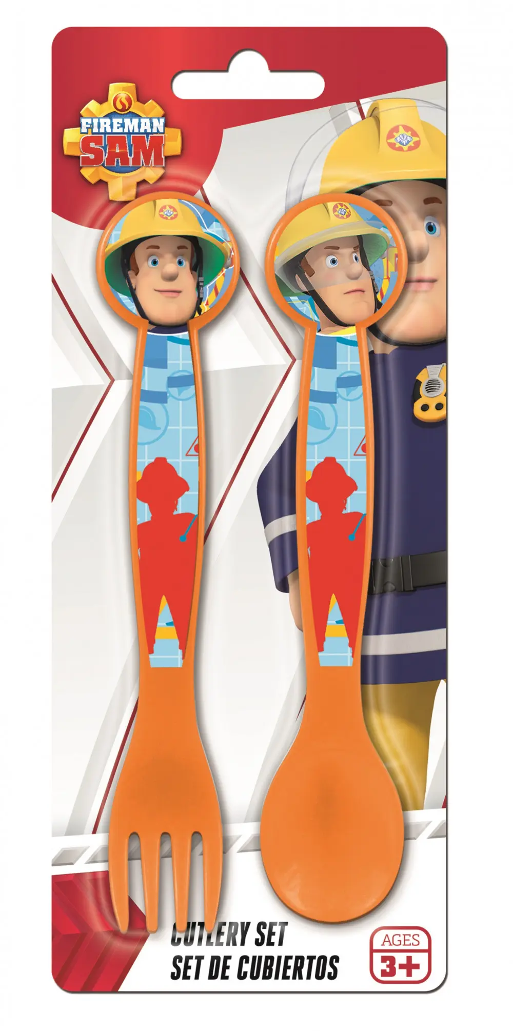 Fireman Sam Zestaw sztućców - 2 elementy zdjęcie produktu