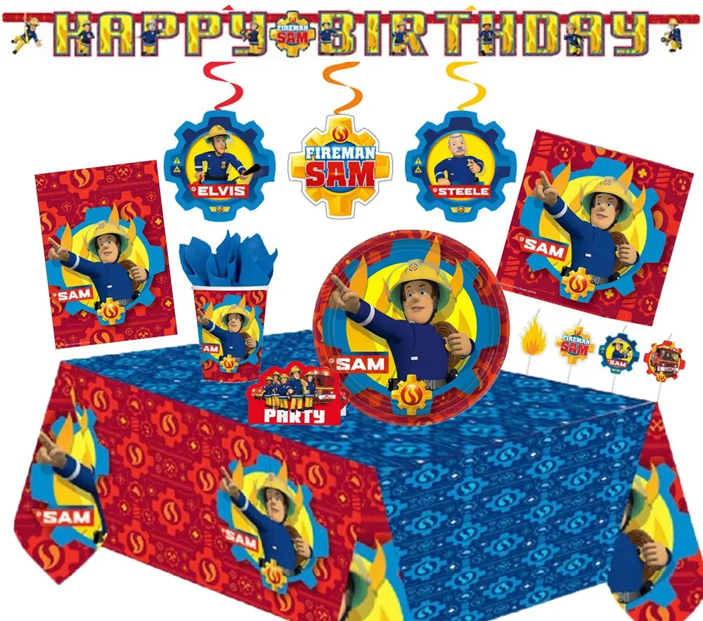 Fireman Sam zestaw imprezowy 64 szt. zdjęcie produktu