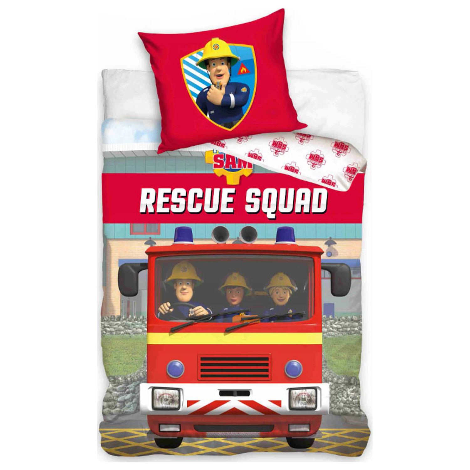 Fireman Sam Rescue Squad Poszwa na kołdrę zdjęcie produktu