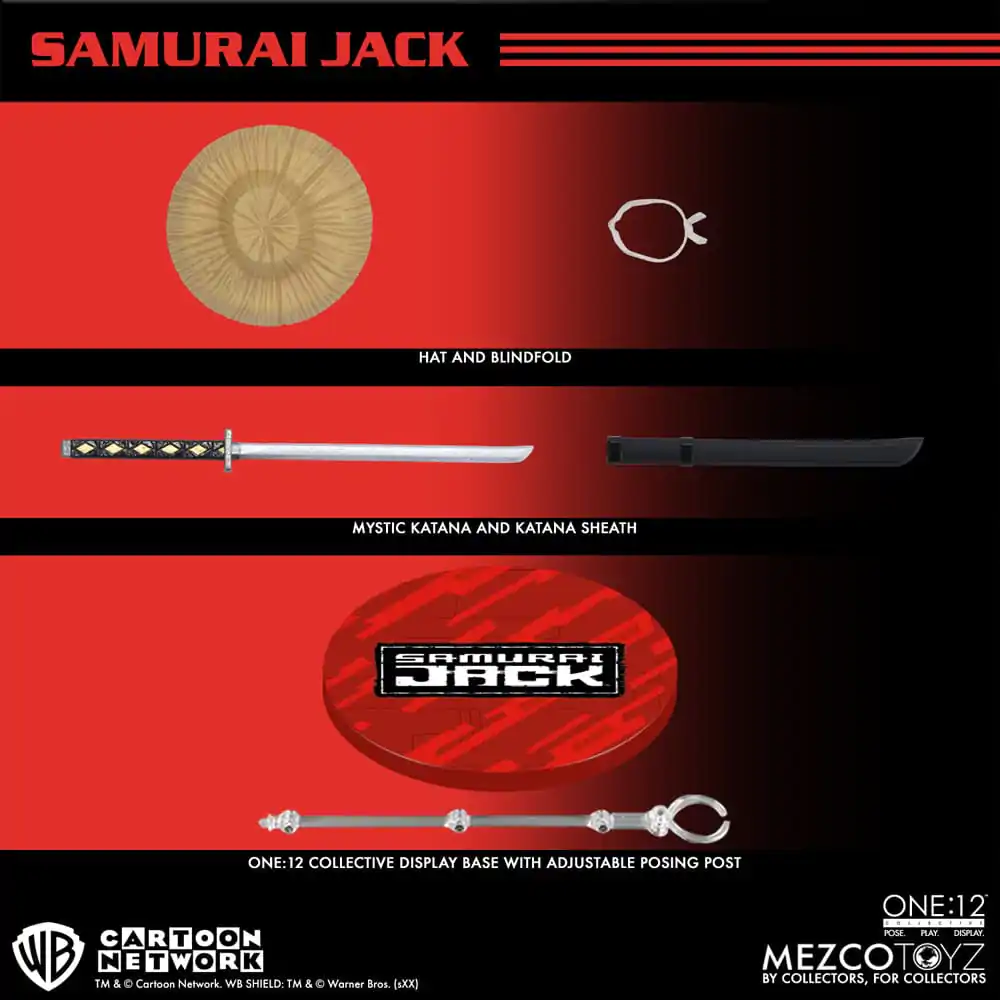 Figurka Akcji Samurai Jack 1/12 Samurai Jack 17 cm zdjęcie produktu