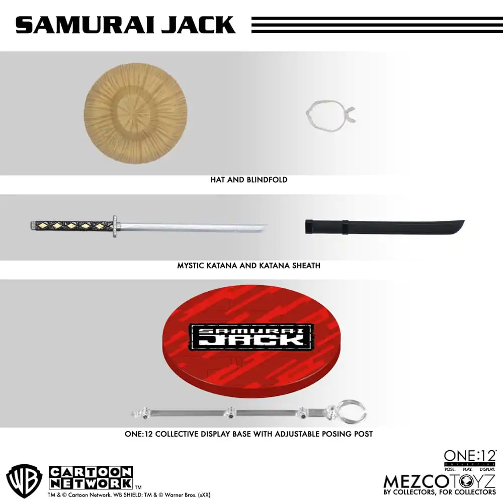 Figurka Akcji Samurai Jack 1/12 Samurai Jack 17 cm zdjęcie produktu