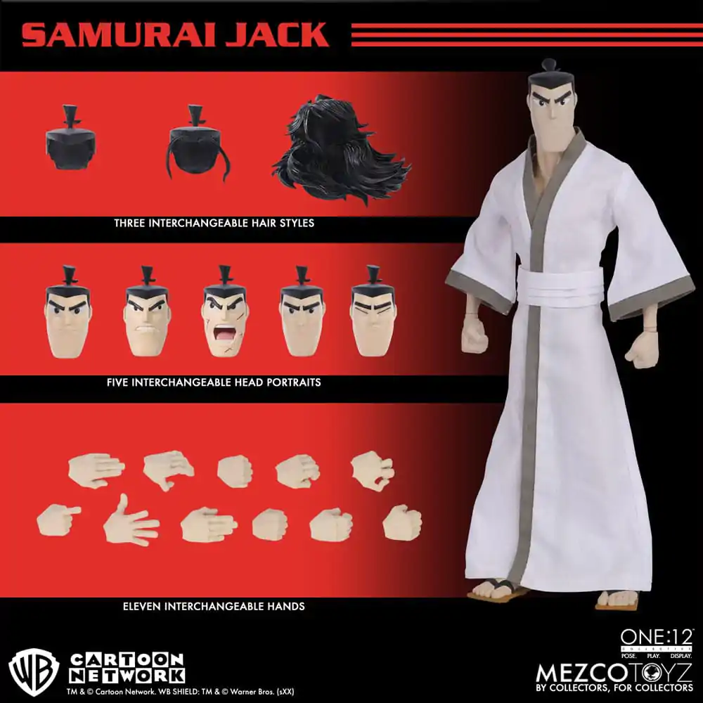 Figurka Akcji Samurai Jack 1/12 Samurai Jack 17 cm zdjęcie produktu