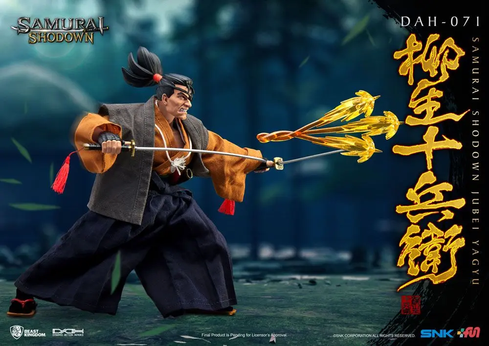 Samurai Shodown Dynamic 8ction Heroes figurka akcji 1/9 Jubei Yagyu 21 cm zdjęcie produktu