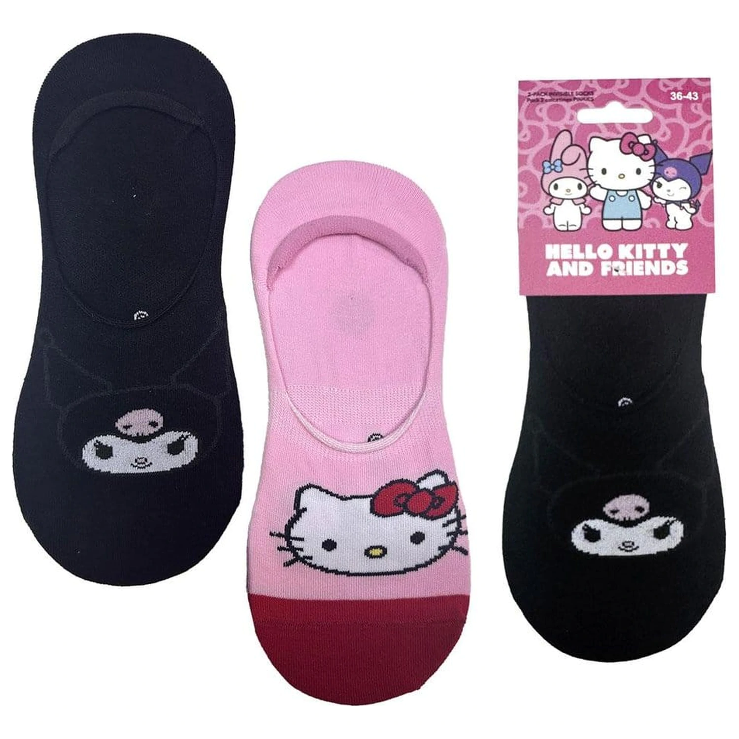 Sanrio Skarpetki 2-pak Hello Kitty Pinkies 36-43 zdjęcie produktu