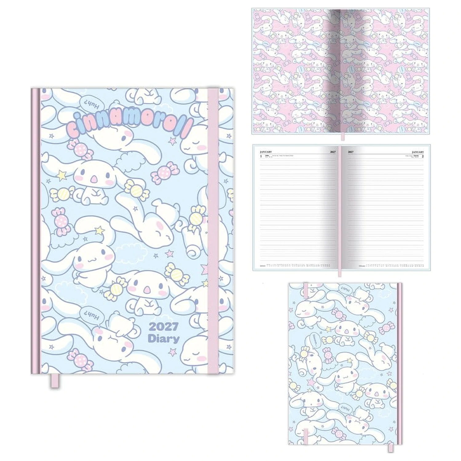 Sanrio A5 DTP Diary 2027 Cinnamoroll zdjęcie produktu