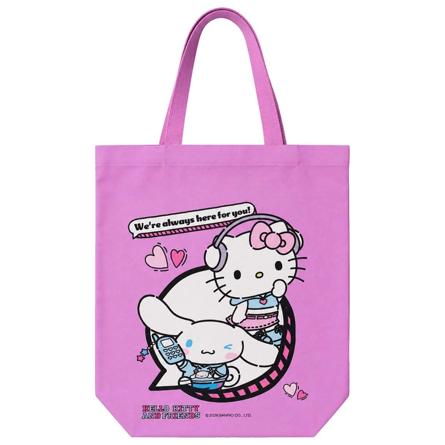 Torba Sanrio Tote Bag Hello Kitty & Friends Pop Style 34 x 43 cm zdjęcie produktu