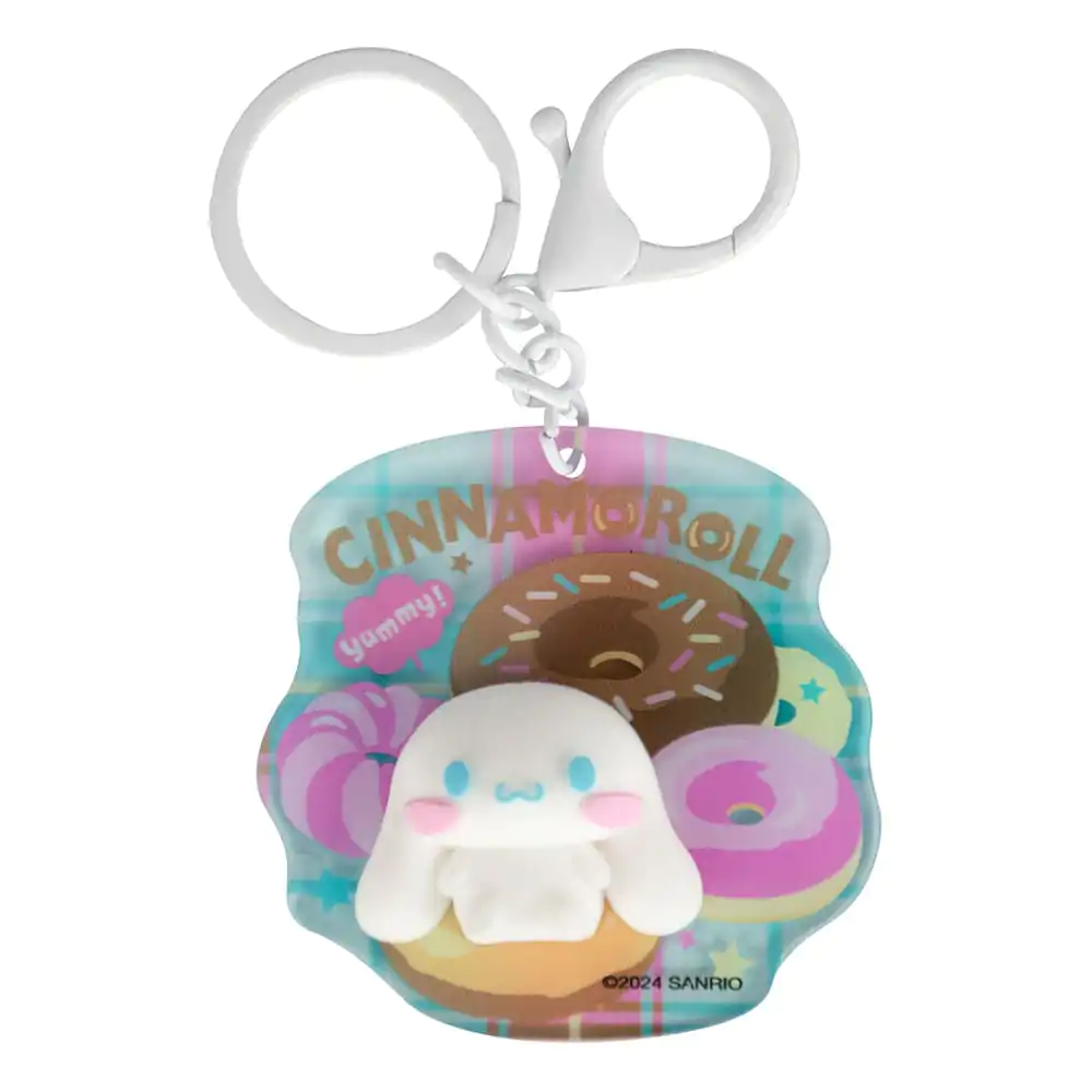 Sanrio 3D Akrylowy Brelok Cinnamoroll zdjęcie produktu