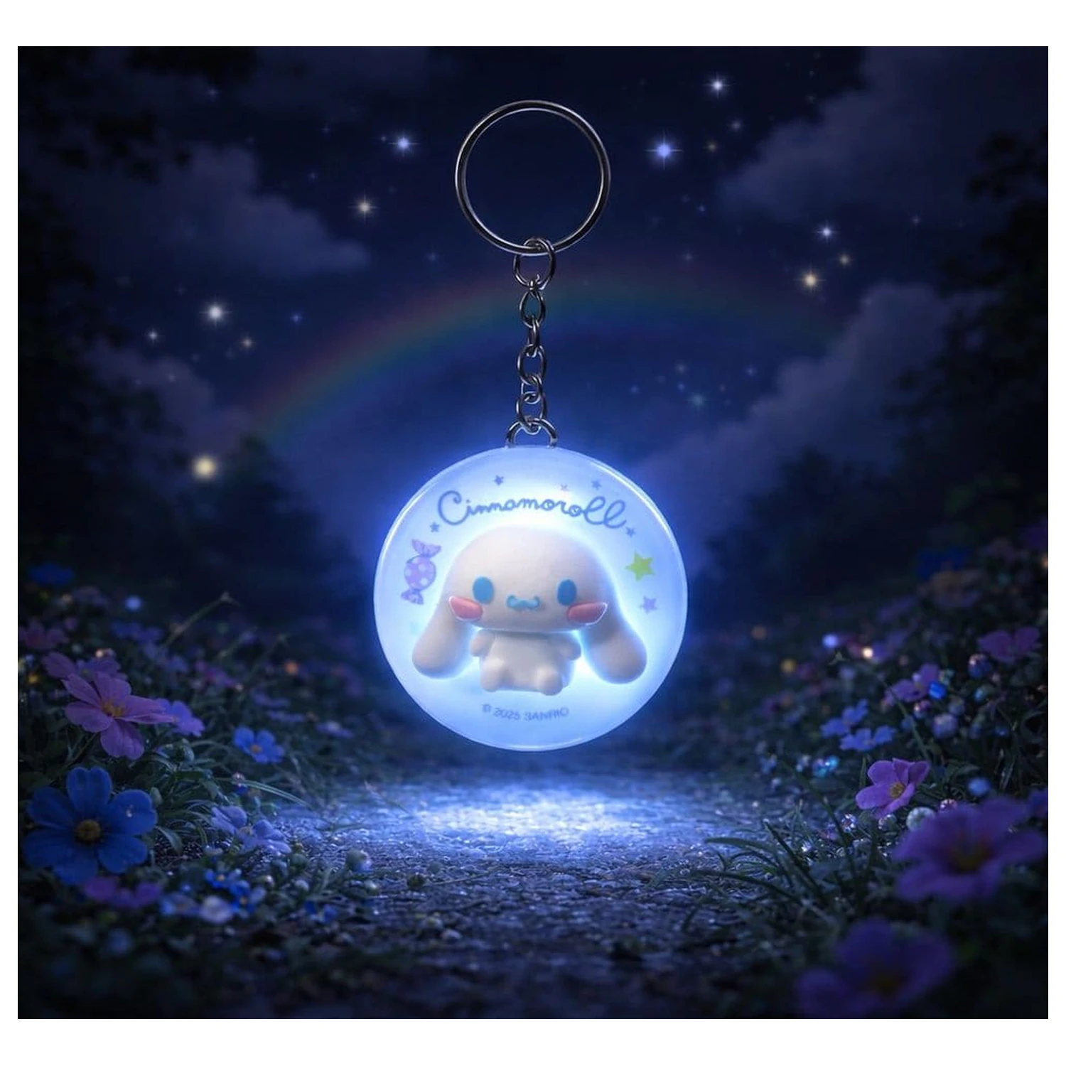 Sanrio Świecący Breloczek Cinnamoroll zdjęcie produktu