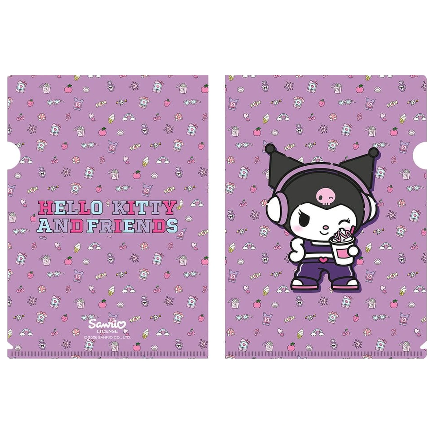 Sanrio Clearfile Kuromi POP 02 zdjęcie produktu
