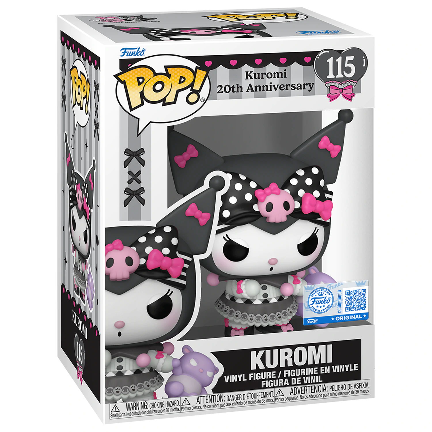 Sanrio Funko POP! Figurka Winylowa z Animacji Kuromi - Kuromi (SPC) 9 cm zdjęcie produktu