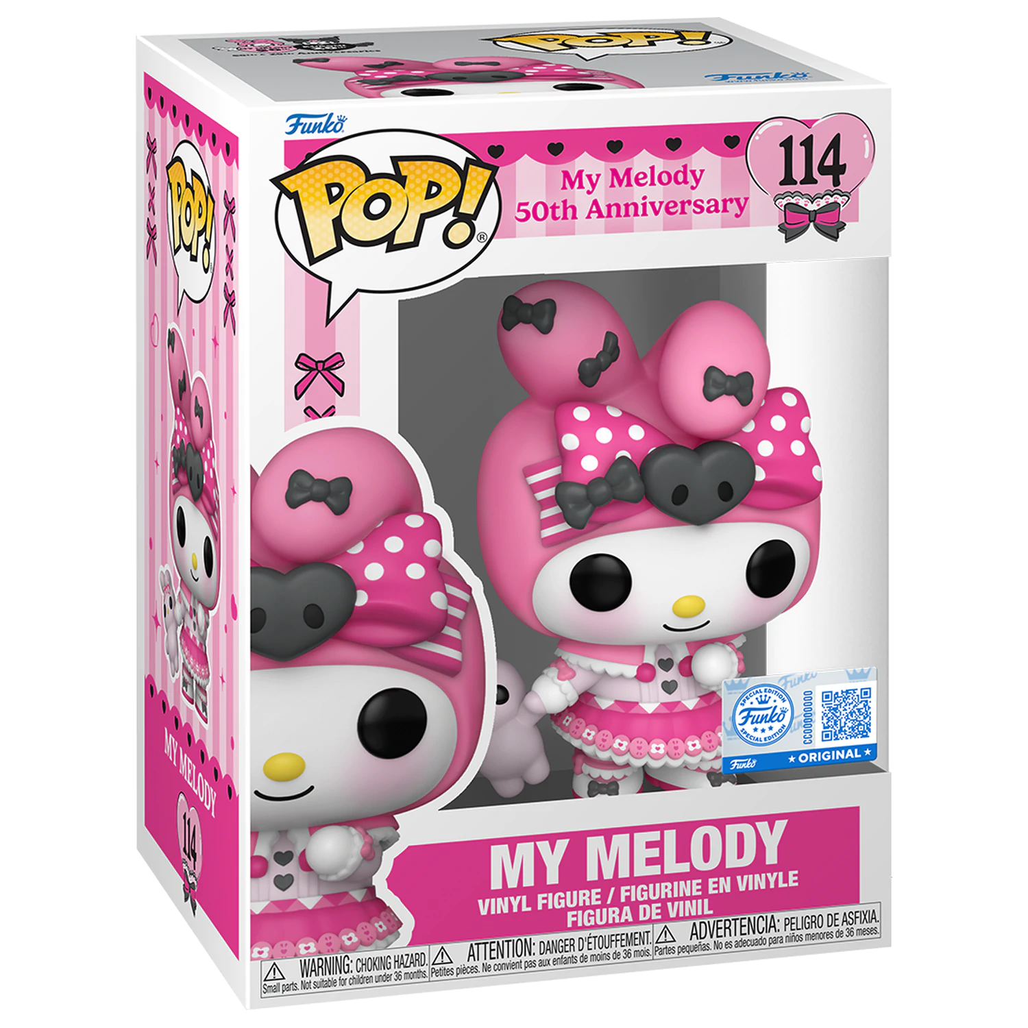 Sanrio Funko POP! Animation Figurka Winylowa My Melody- My Melody (SPC) 9 cm zdjęcie produktu