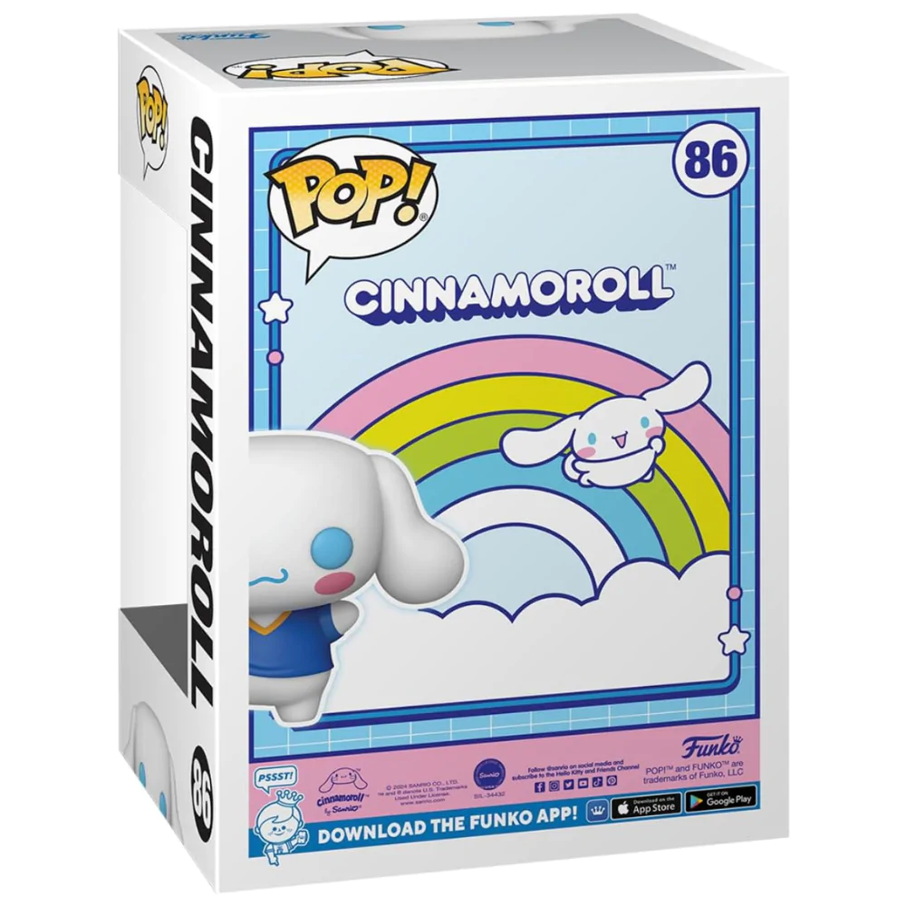 Sanrio Funko POP! Figurka Vinyl Hello Kitty Cinnamoroll(FL) Exclusive 9 cm zdjęcie produktu
