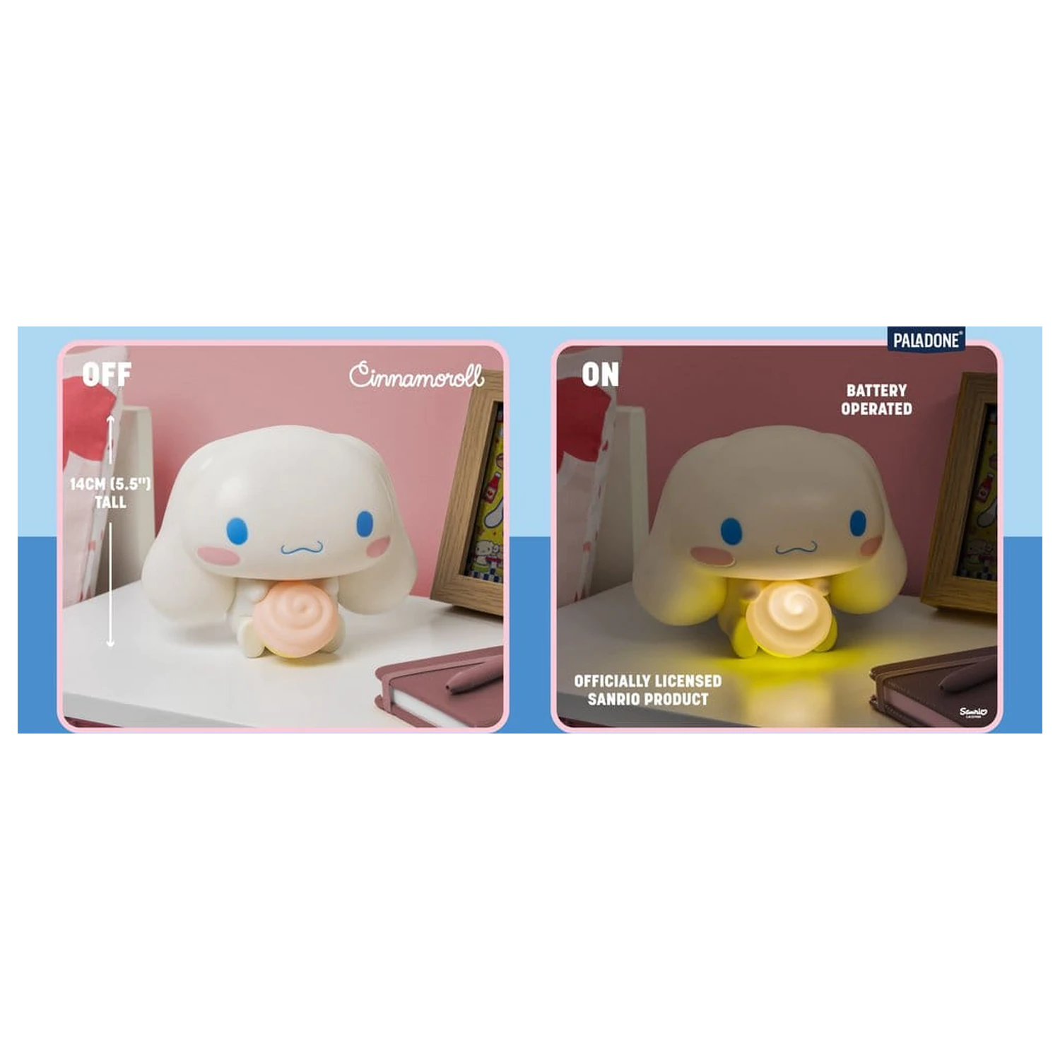 Sanrio GloBuddies Light Cinnamoroll 14 cm zdjęcie produktu