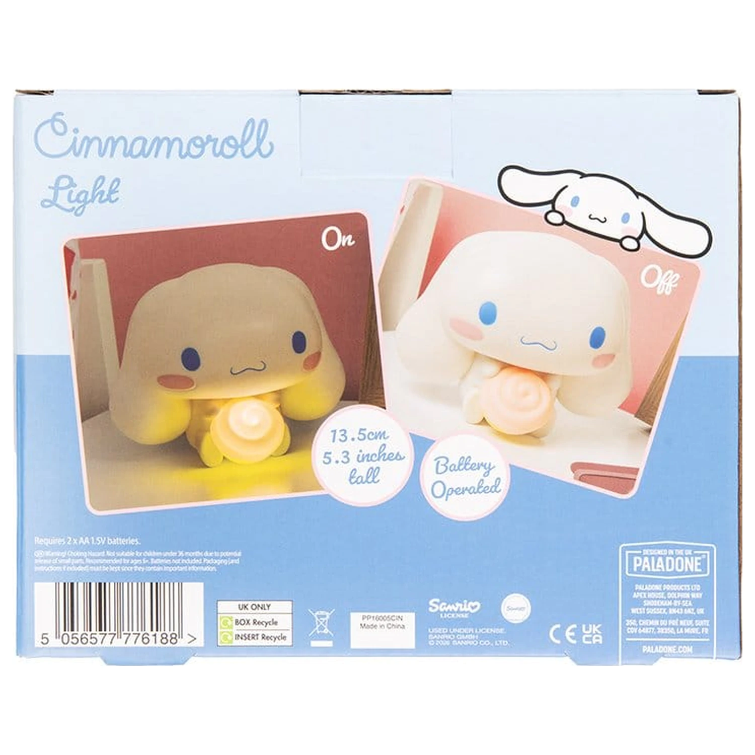 Sanrio GloBuddies Light Cinnamoroll 14 cm zdjęcie produktu