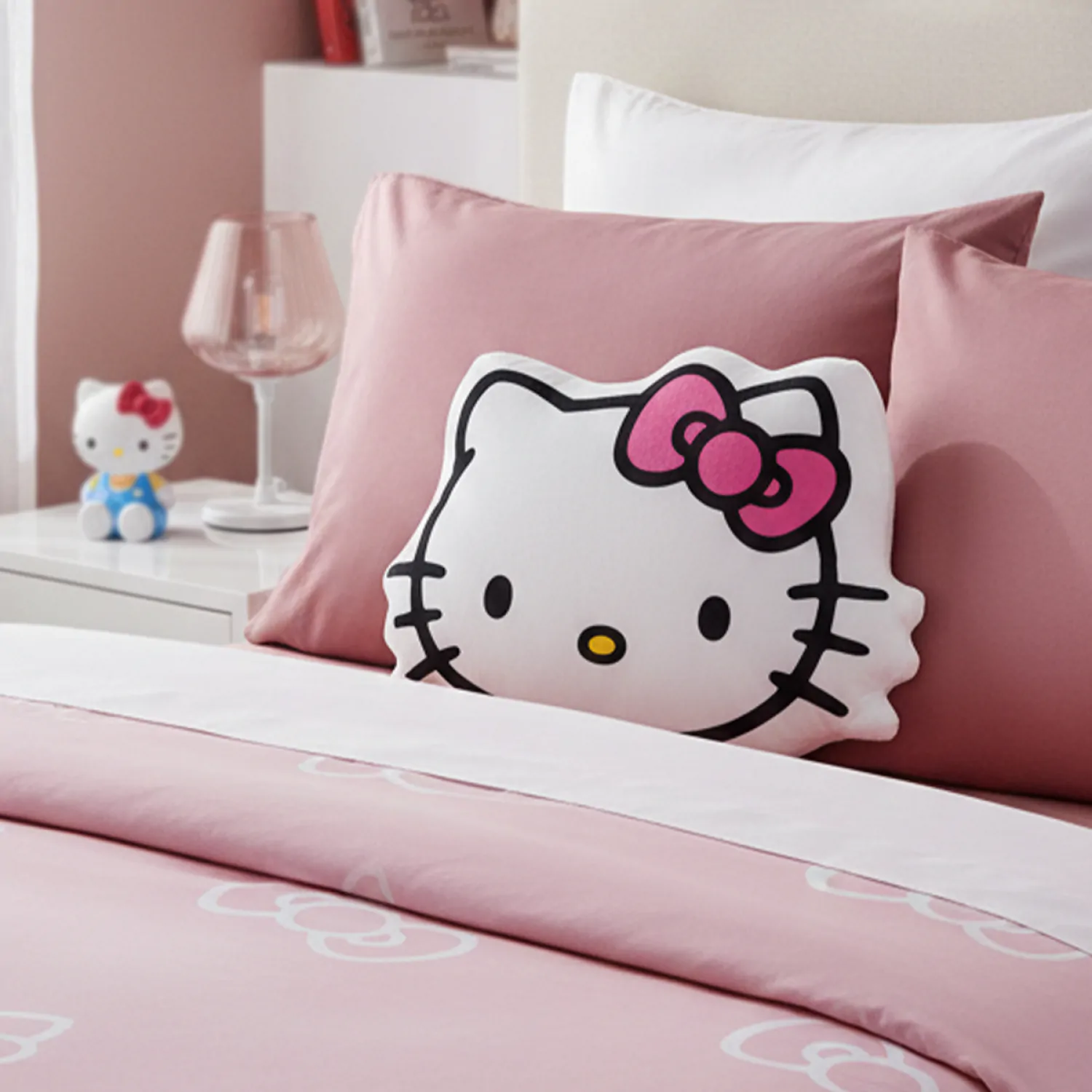 Sanrio poduszka Hello Kitty twarz 33 cm zdjęcie produktu