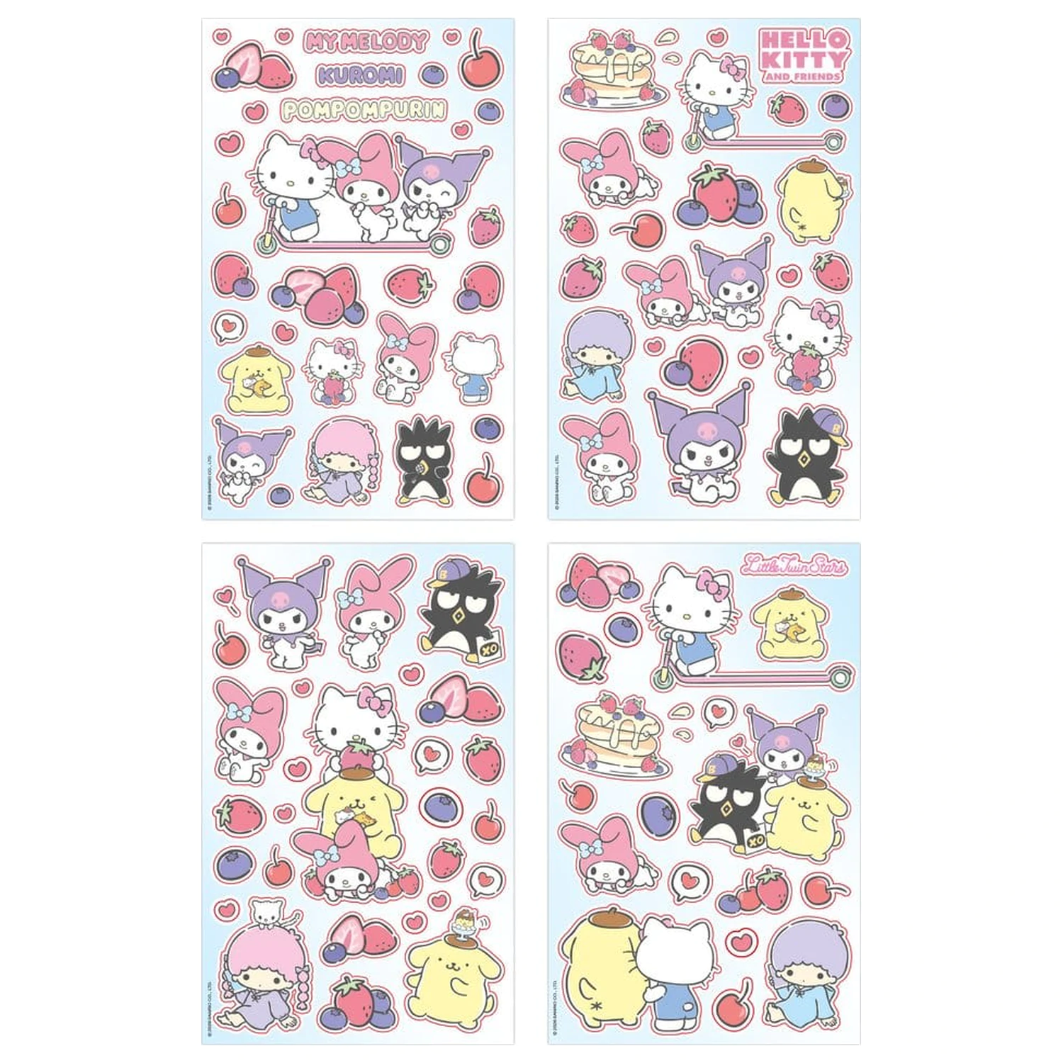 Sanrio Sticker Pack Hello Kitty & Friends 02 Na Co Dzień zdjęcie produktu