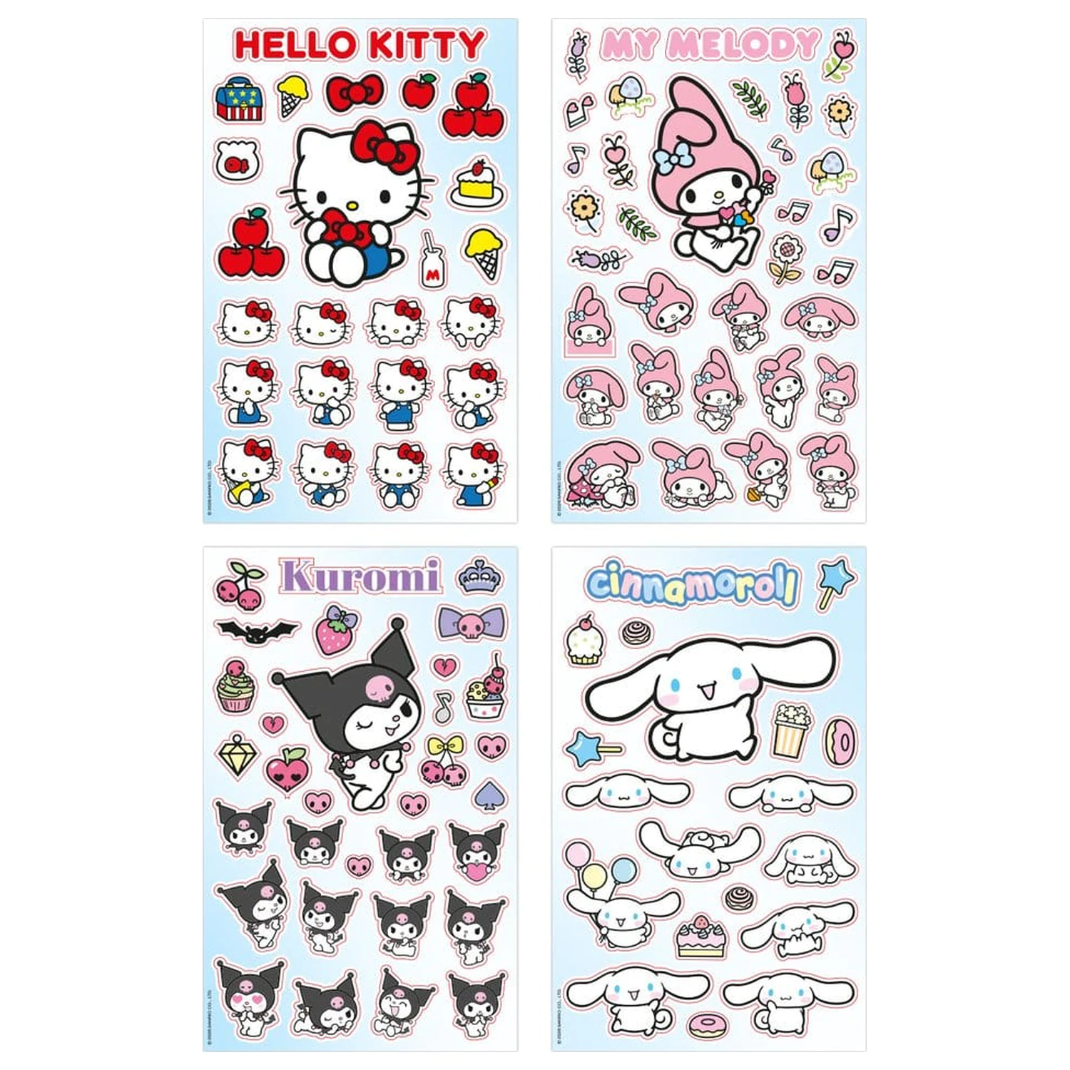 Zestaw naklejek Sanrio Hello Kitty & Friends 04 Basic zdjęcie produktu