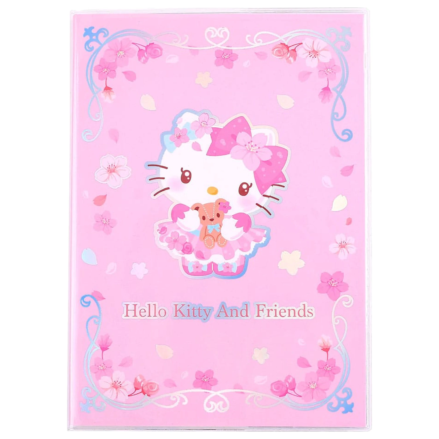 Notatnik Sanrio Hello Kitty & Friends Sakura Series holograficzny w kratę zdjęcie produktu