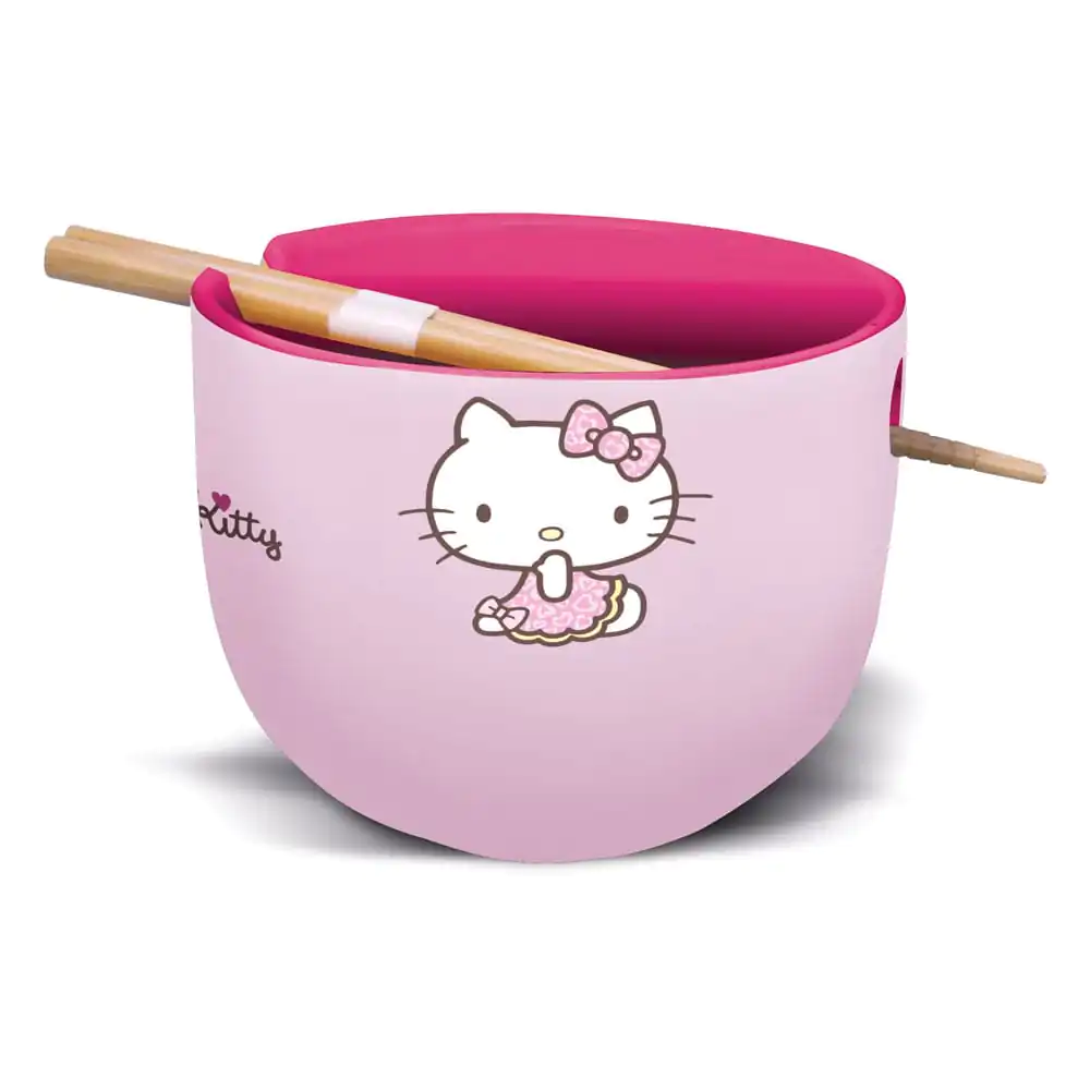 Miseczka do Ramenu Sanrio z Pałeczkami Hello Kitty Japan zdjęcie produktu