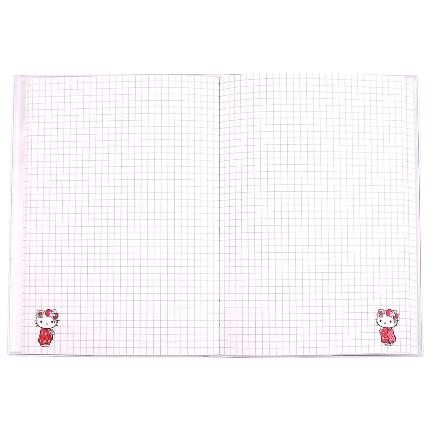 Sanrio Notatnik Hello Kitty Kimono Holograficzny w Kratę zdjęcie produktu