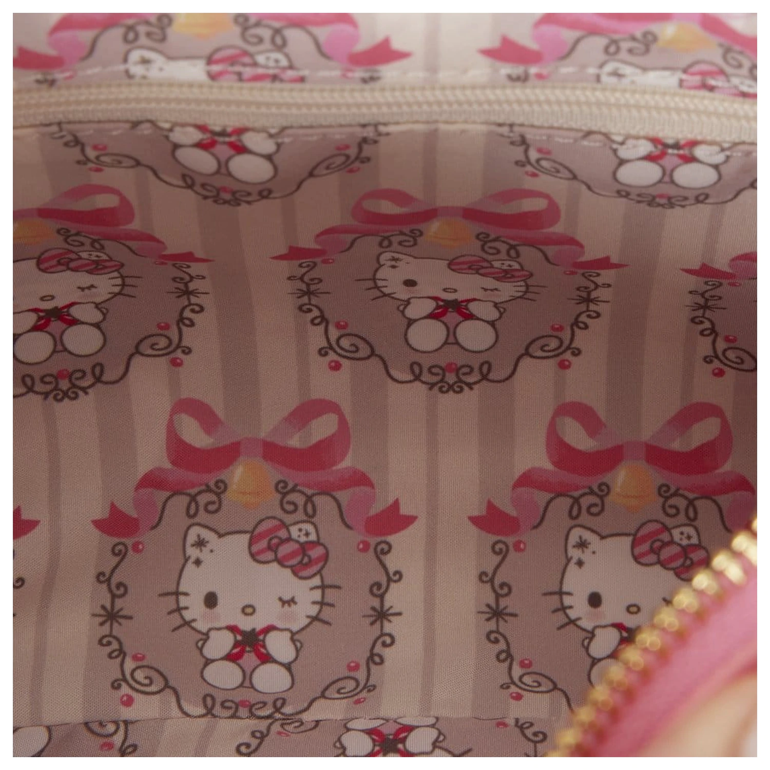 Sanrio by Loungefly Torebka Crossbody z Koralikową Rączką i Zawieszką Hello Kitty Pikowana zdjęcie produktu