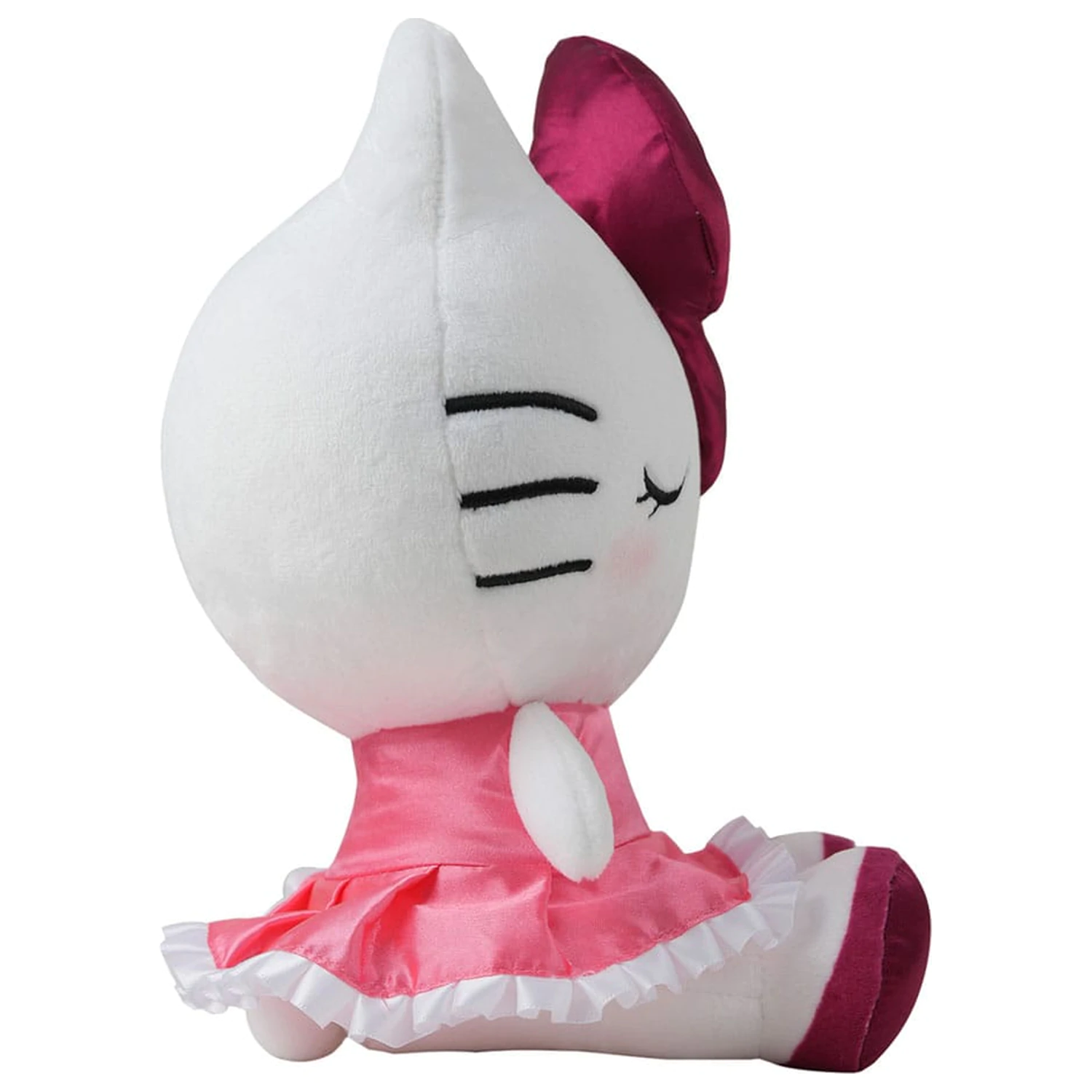 Sanrio Pluszowa figurka Hello Kitty w czerwonej aksamitnej sukience 22 cm zdjęcie produktu