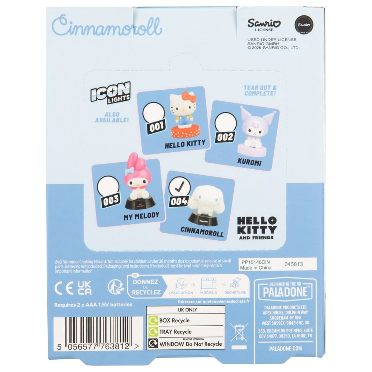 Sanrio Icon Light Cinnamoroll 9 cm zdjęcie produktu