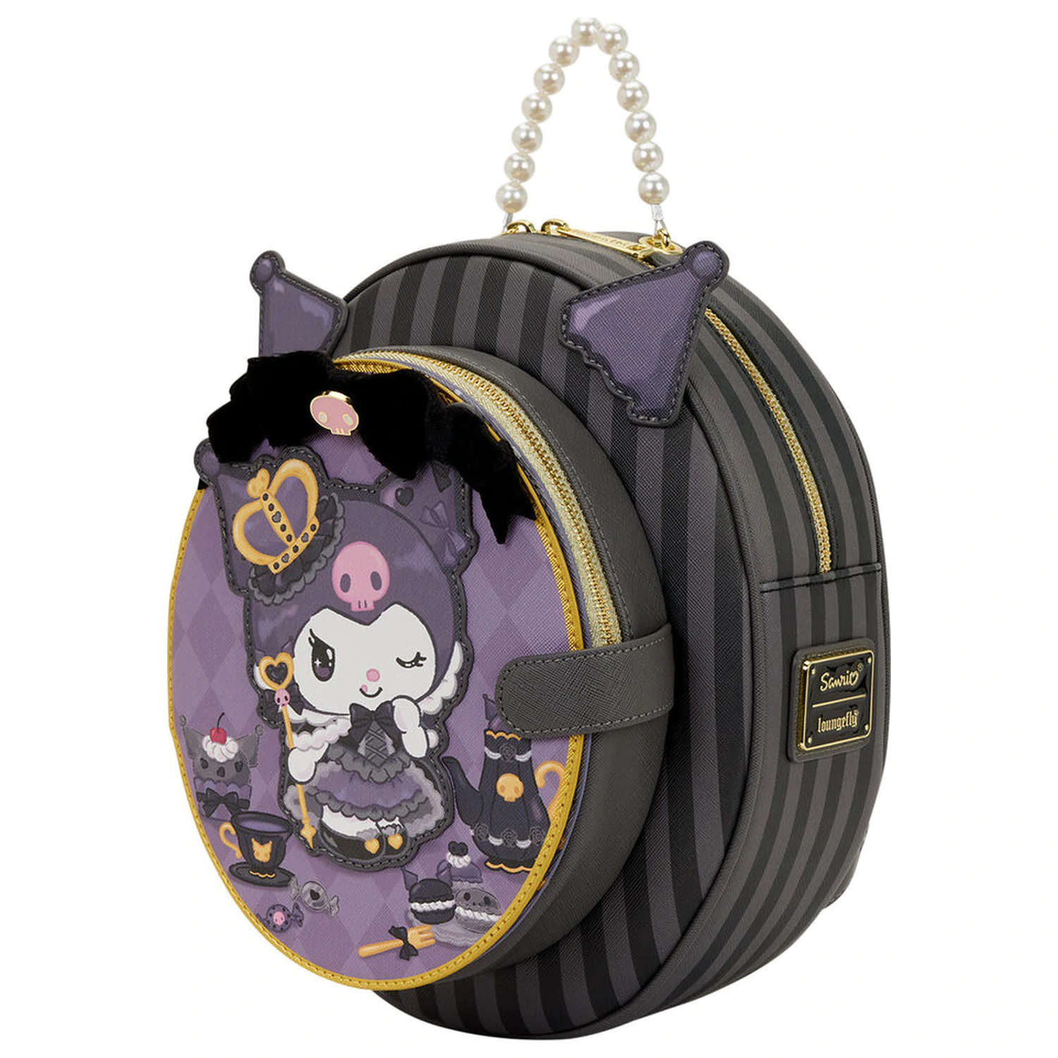 Loungefly Hello Kitty Kuromi 20th Anniversary plecak 28 cm zdjęcie produktu