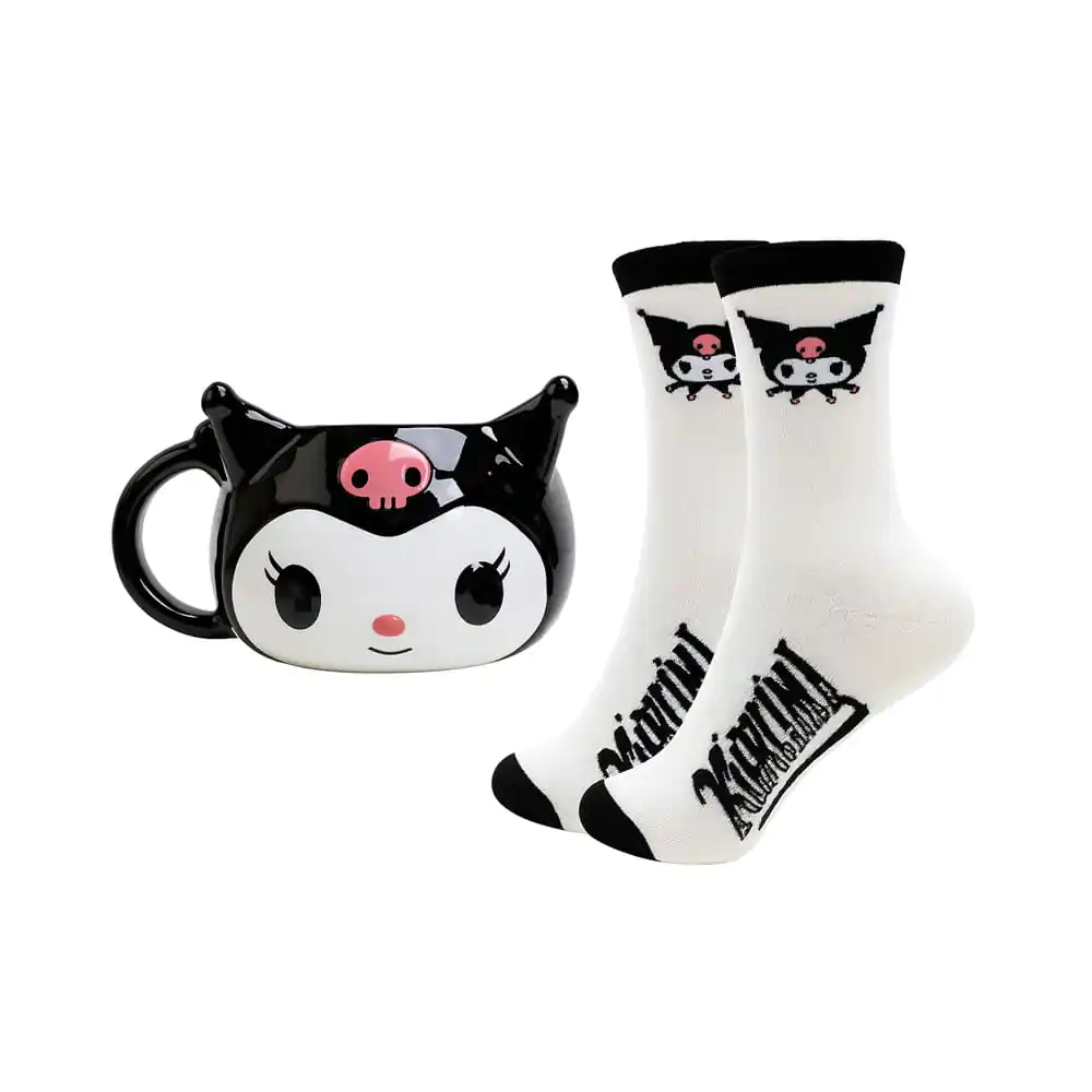 Sanrio Kubek 3D i zestaw skarpetek Kuromi zdjęcie produktu