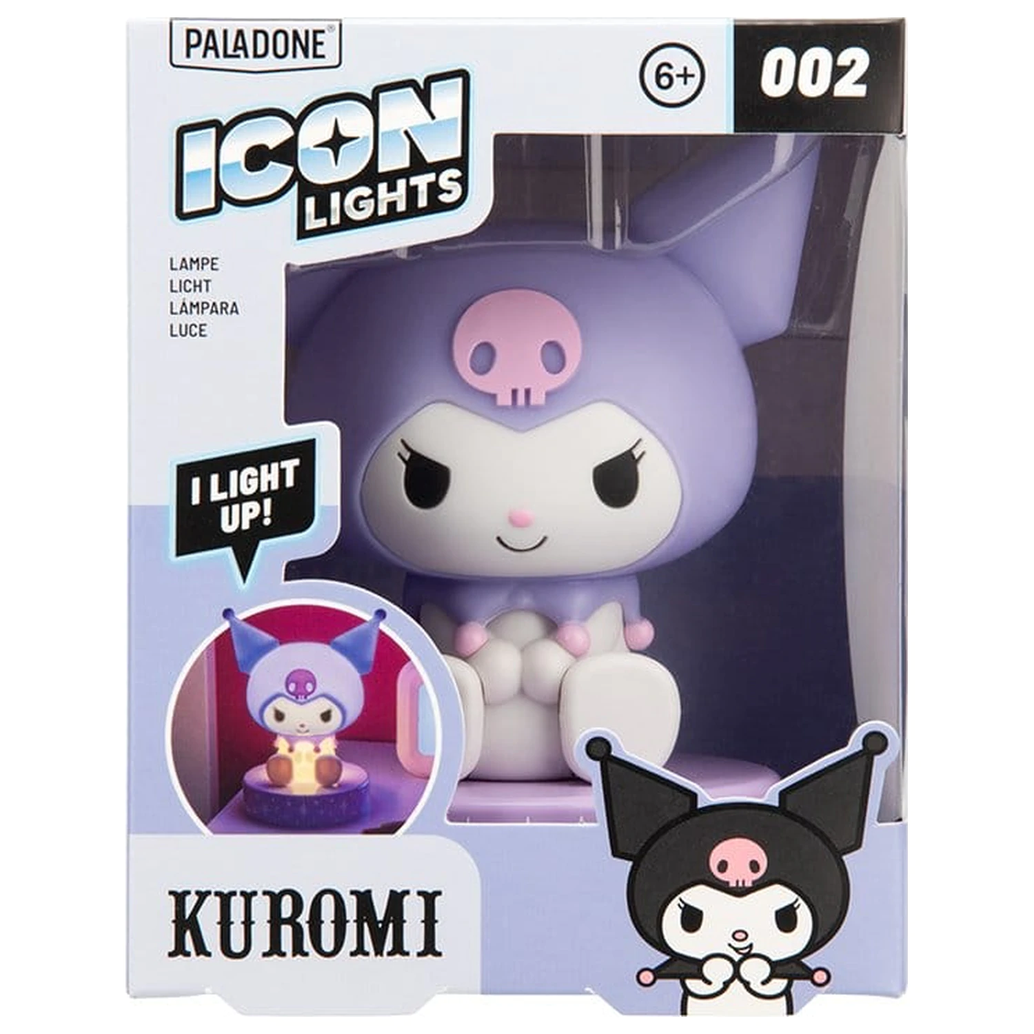Sanrio Icon Light Kuromi 14 cm zdjęcie produktu